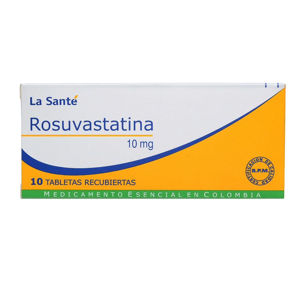 ROSUVASTATINA 10 MG (LA SANTE)