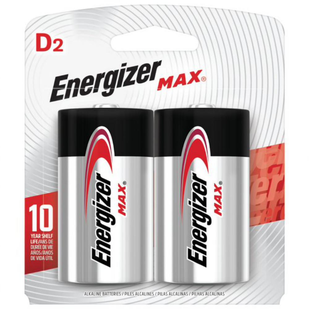 Pila Alcalina Energizer Max D2 Energeizer