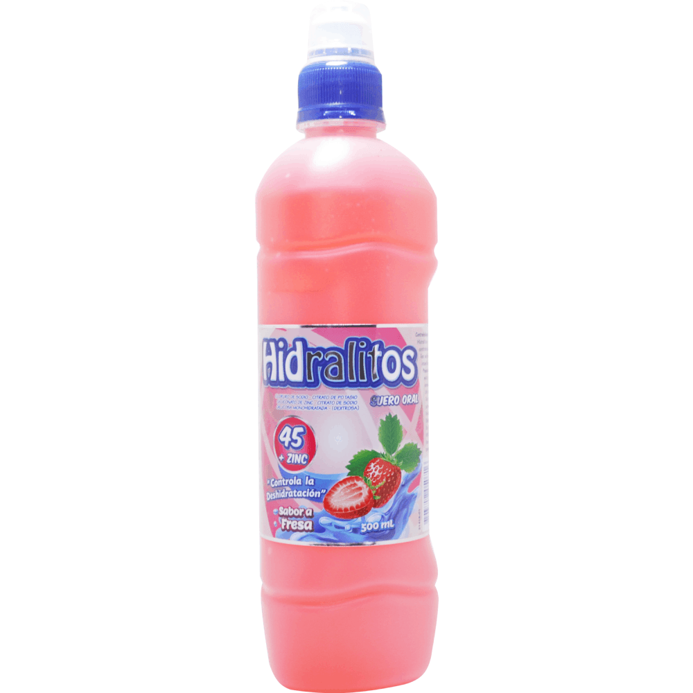 SUERO HIDRATANTE HIDRALITOS FRESA 45 + ZINC