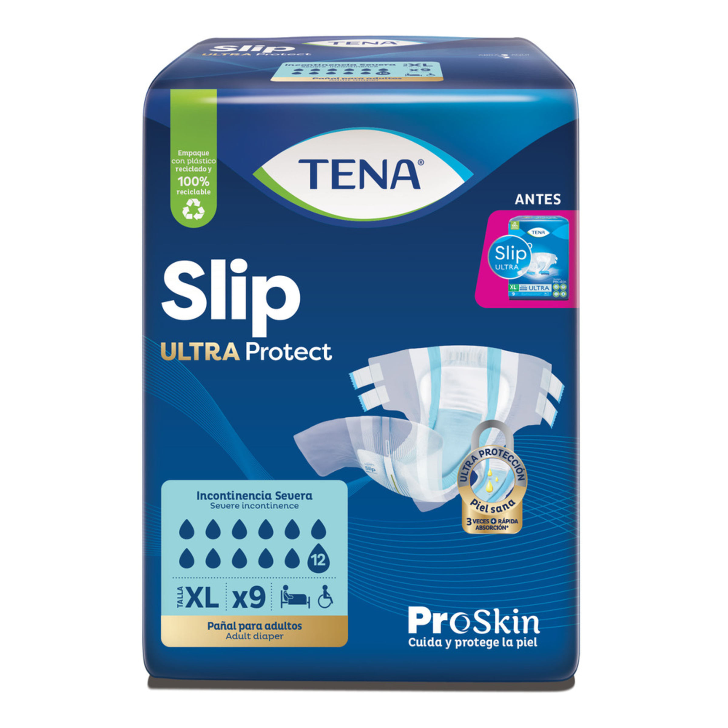 Pañal Adulto Tena Slip Ultra Protect XL