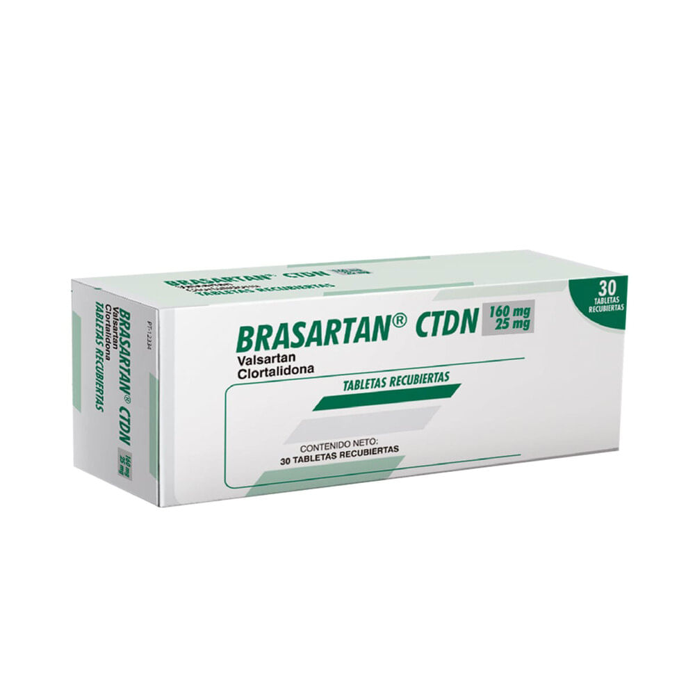 BRASARTAN CTDN 160/25 MG