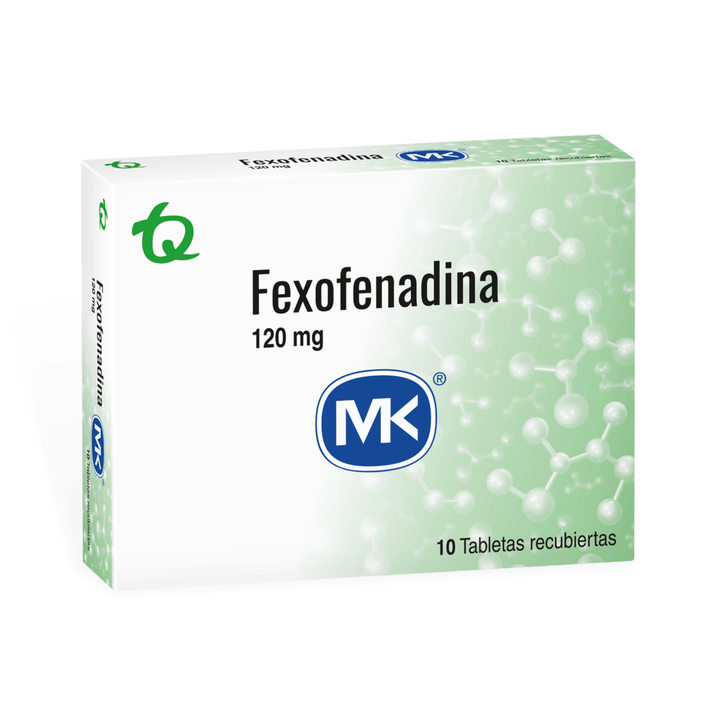 Fexofenadina 120mg Tableta Recubierta
