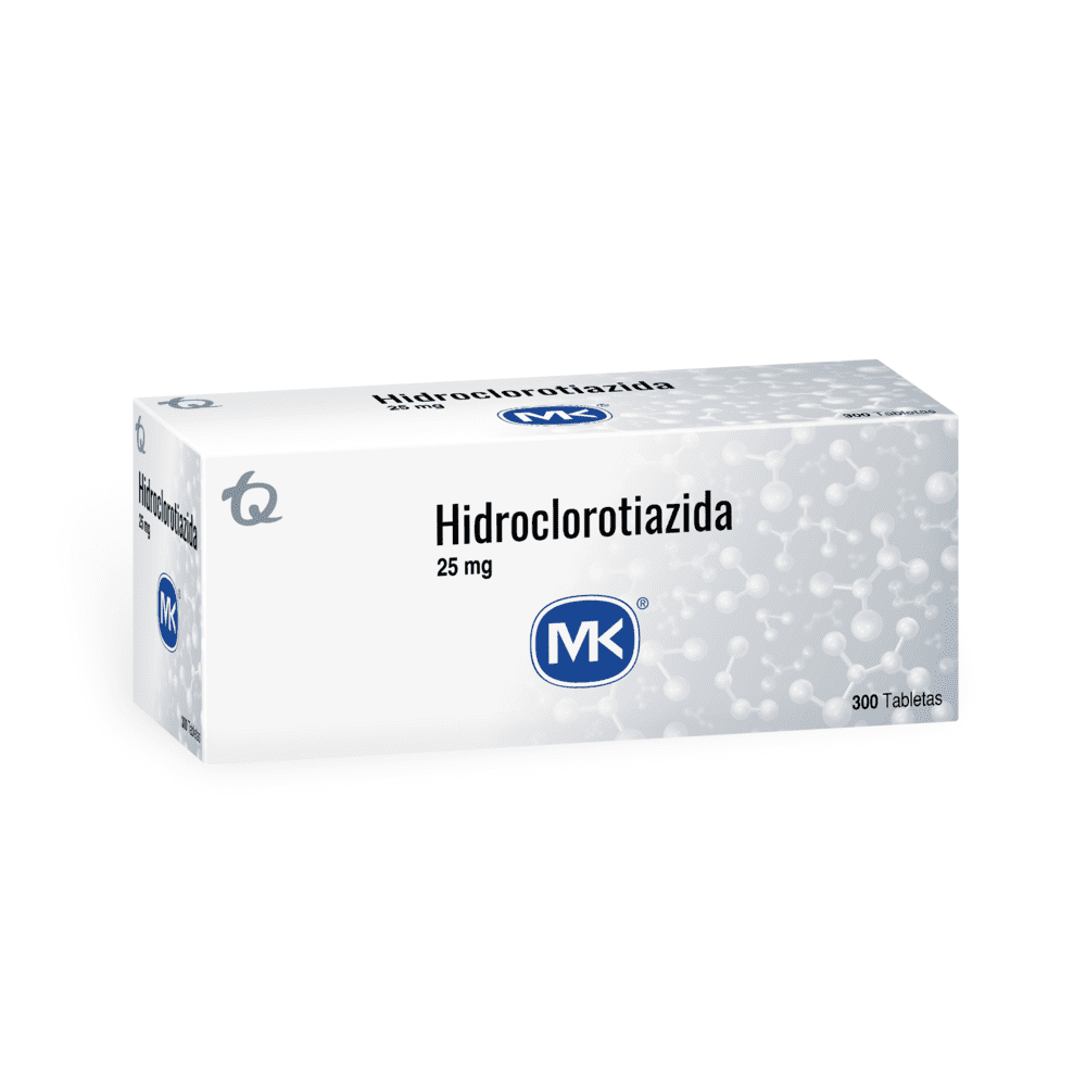 HIDROCLOROTIAZIDA 25 MG (LA SANTE)