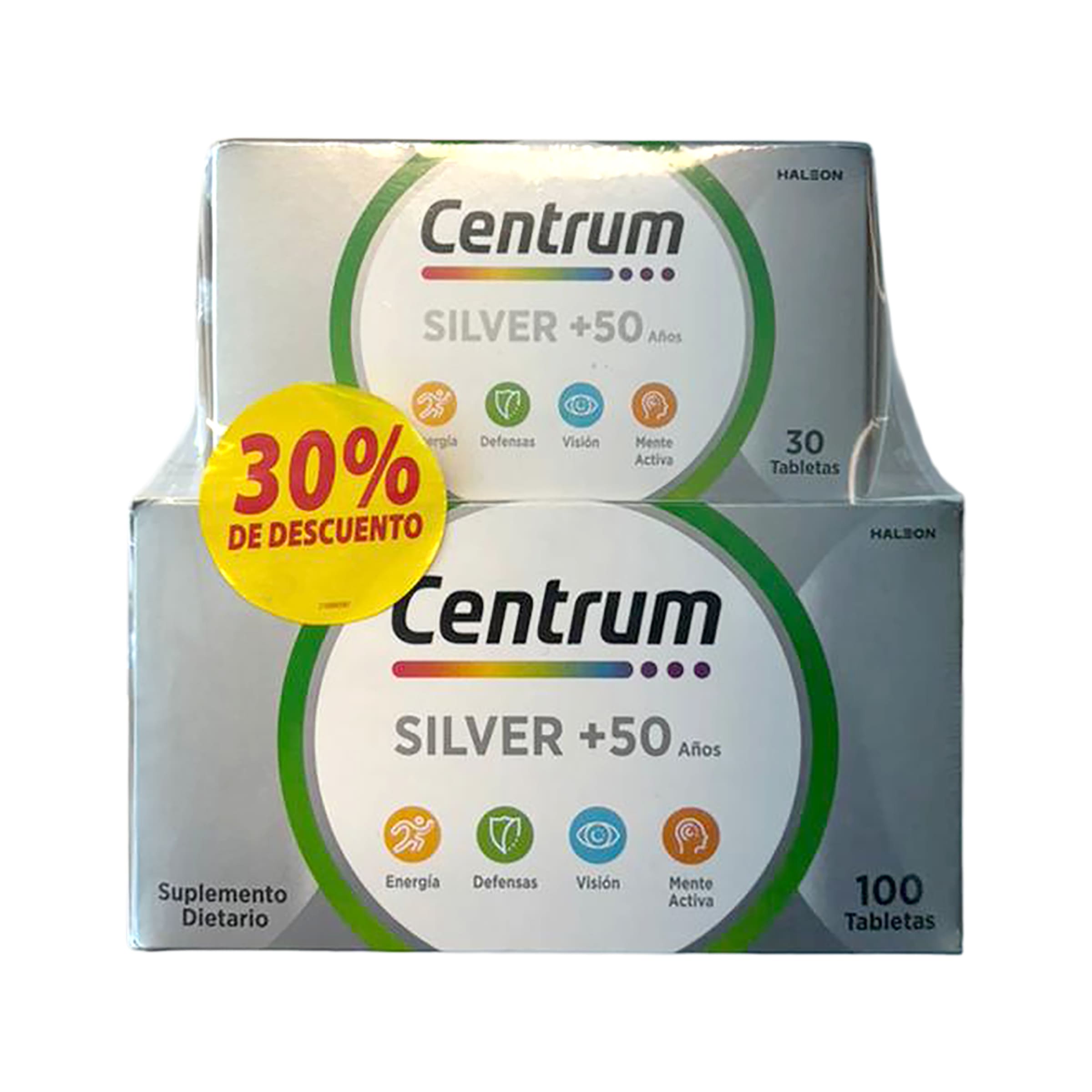 OFERTA CENTRUM SILVER + 50 PAGUE 100 LLEVE 130
