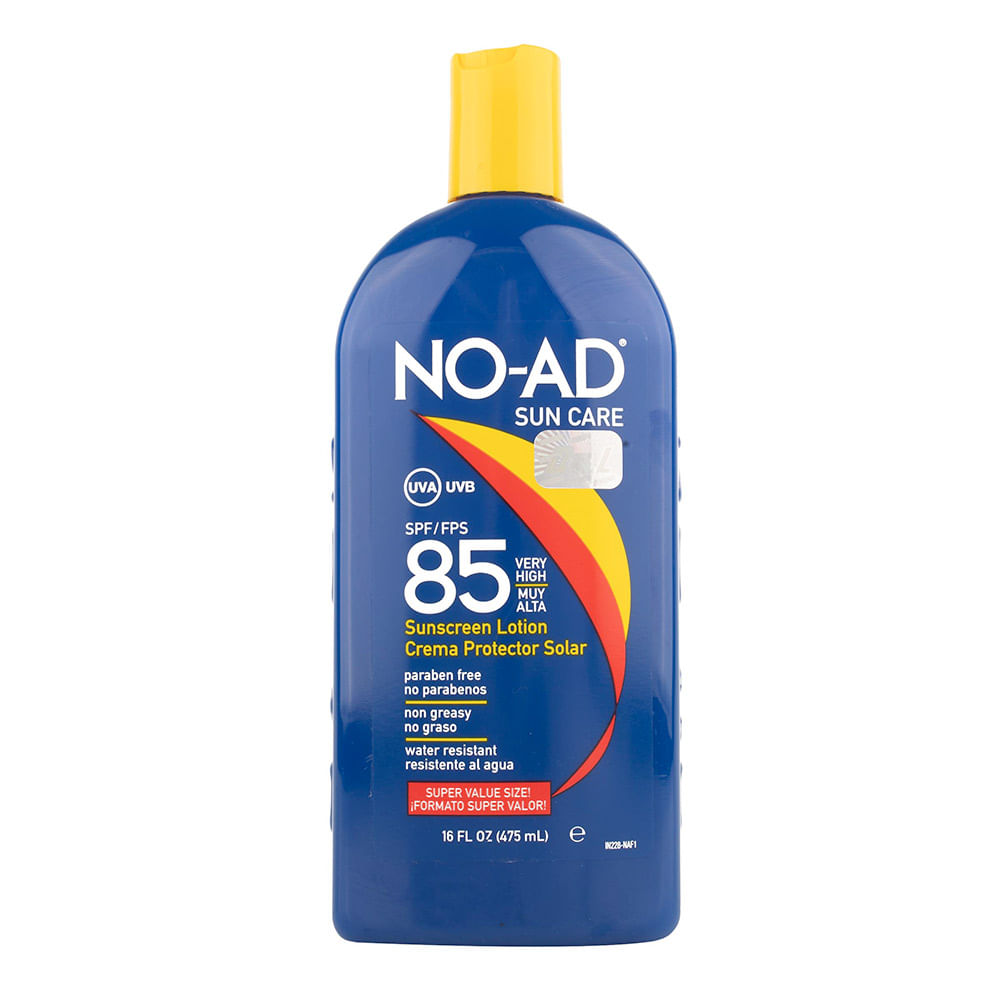 Protector Solar No-ad Spf 85 Lotion
