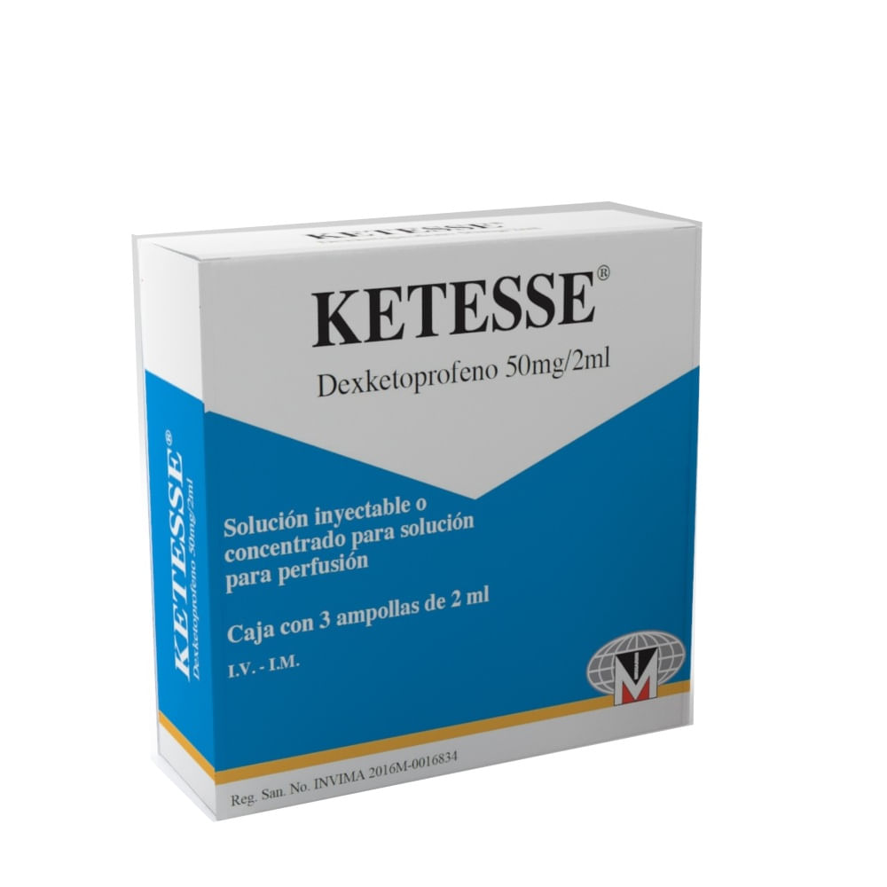 KETESSE 50 MG/2 ML