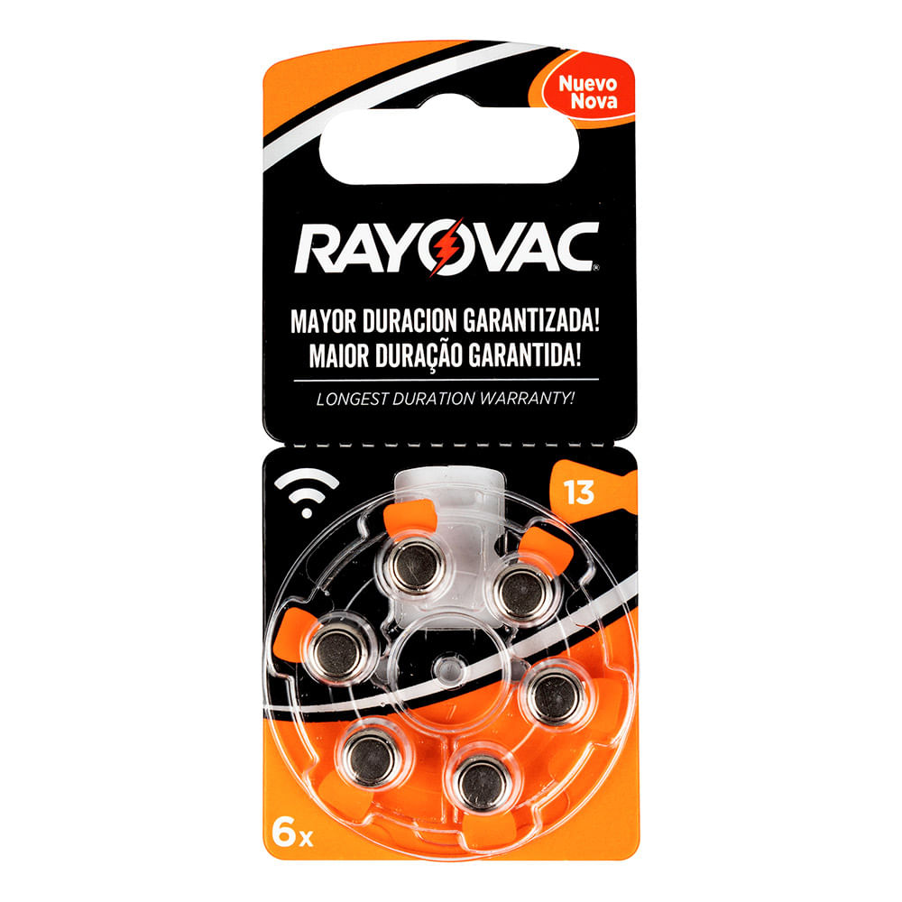 PILA AUDITIVA ZINC RAYOVAC 13