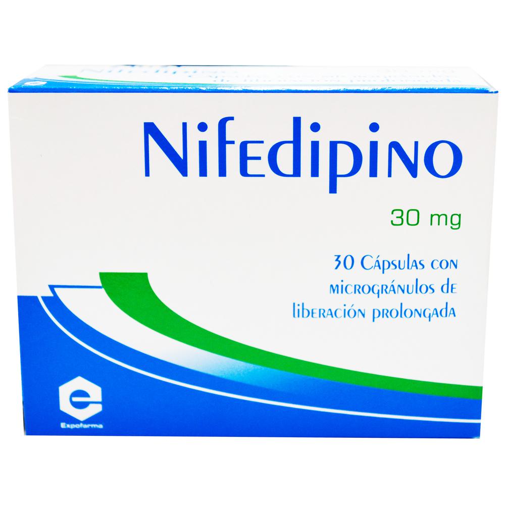 NIFEDIPINO 30 MG (EXPOFARMA)
