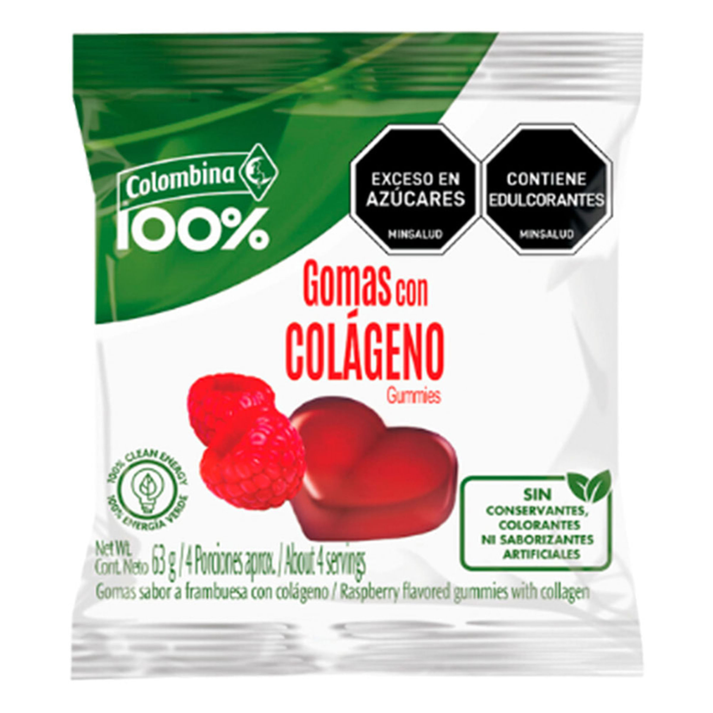 GOMAS GRISSLY 100% COLAGENO