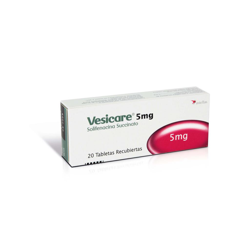 Vesicare 5 mg Tableta Recubierta