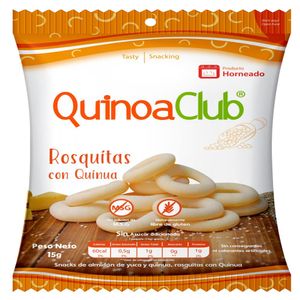 Rosquitas Quinoaclub Quinua Natural X 15G
