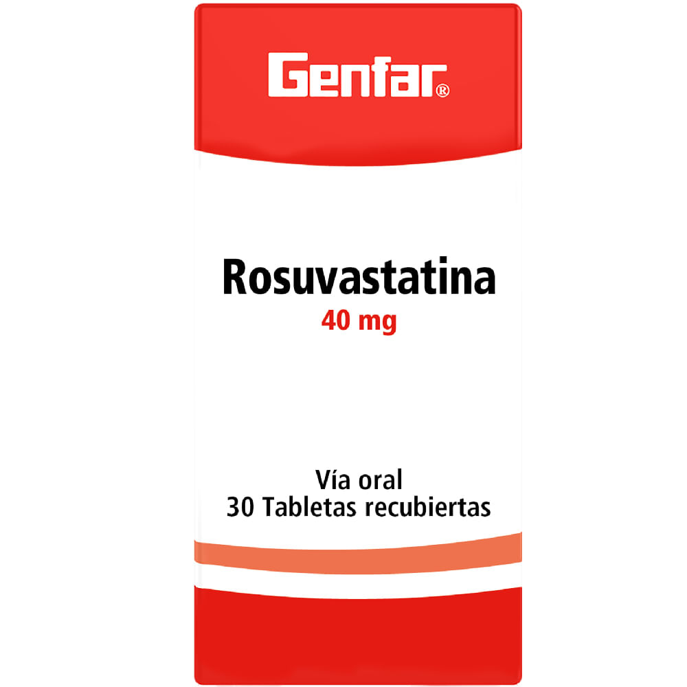 ROSUVASTATINA 40 MG (GENFAR)