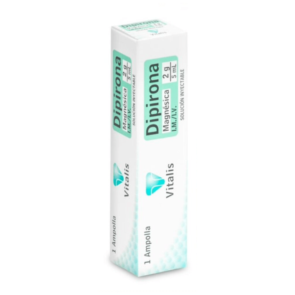 DIPIRONA MAGNESICA 2 GR/5 ML I.M./I.V. (VITALIS)