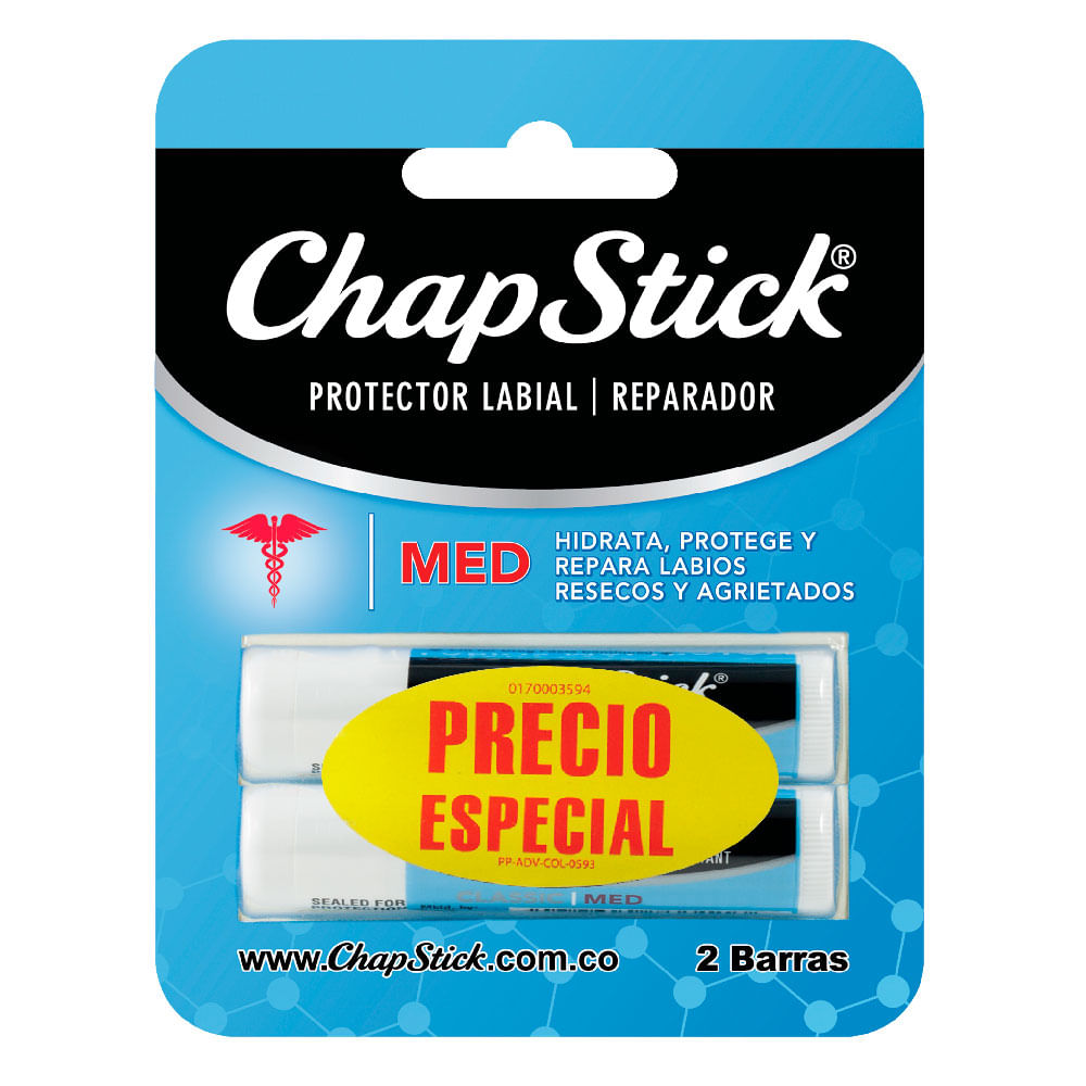 Chapstick Med Lleve 2 Precio Especial