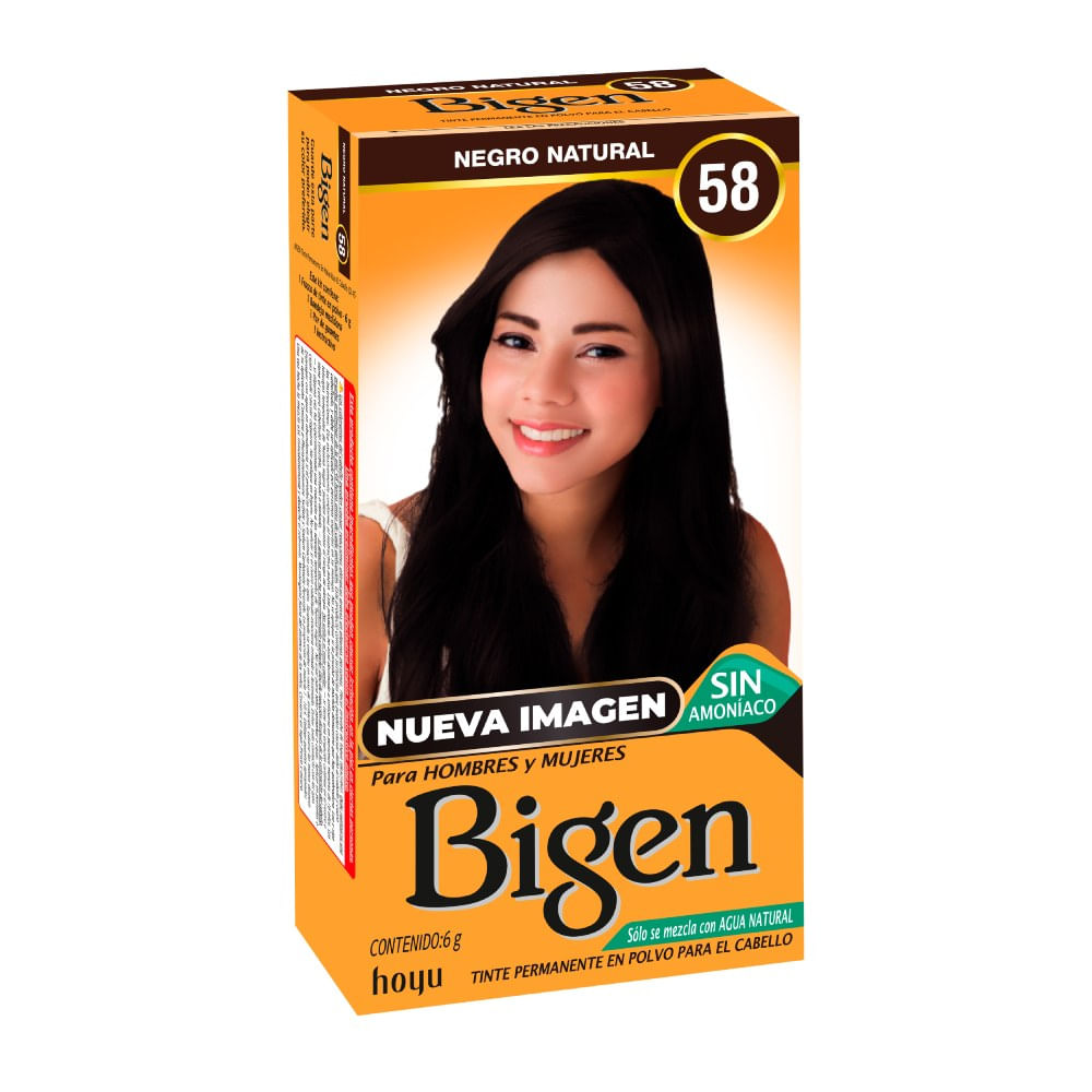 Tinte Bigen Negro Natural 58