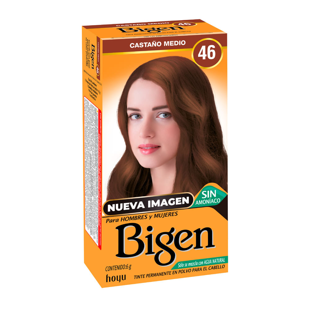 Tinte Bigen Castaño Medio 46