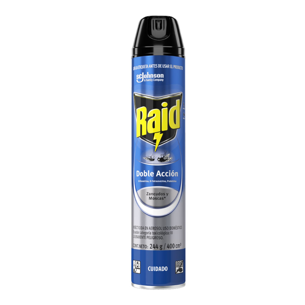 Raid Doble Accion 400 ML 12