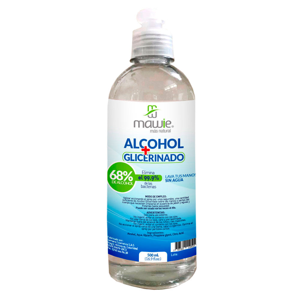 ALCOHOL GLICERINADO MAWIE