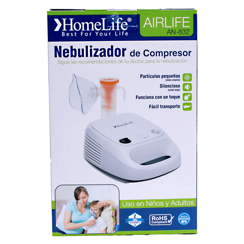 NEBULIZADOR HOMELIFE AN-832