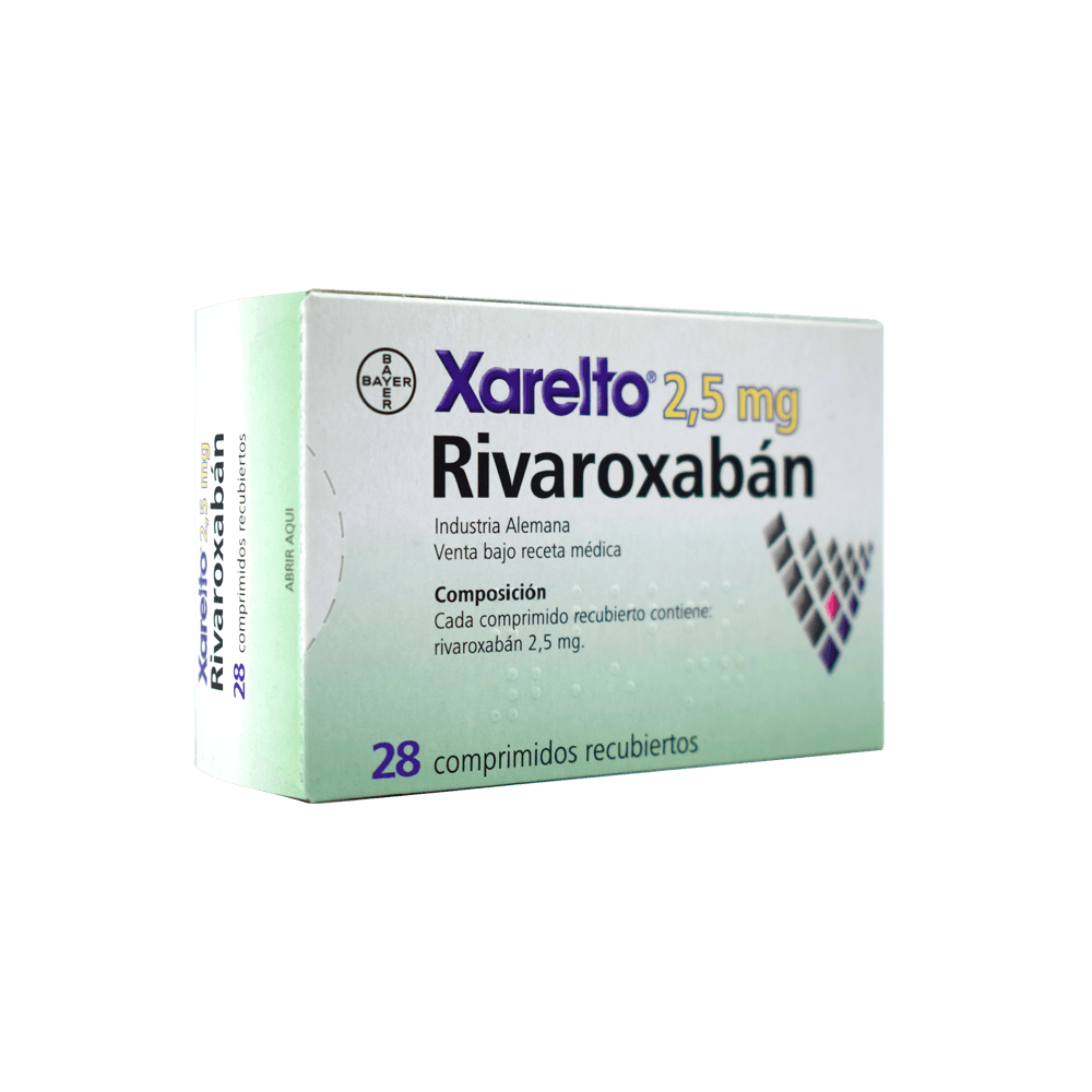 XARELTO 2.5 MG