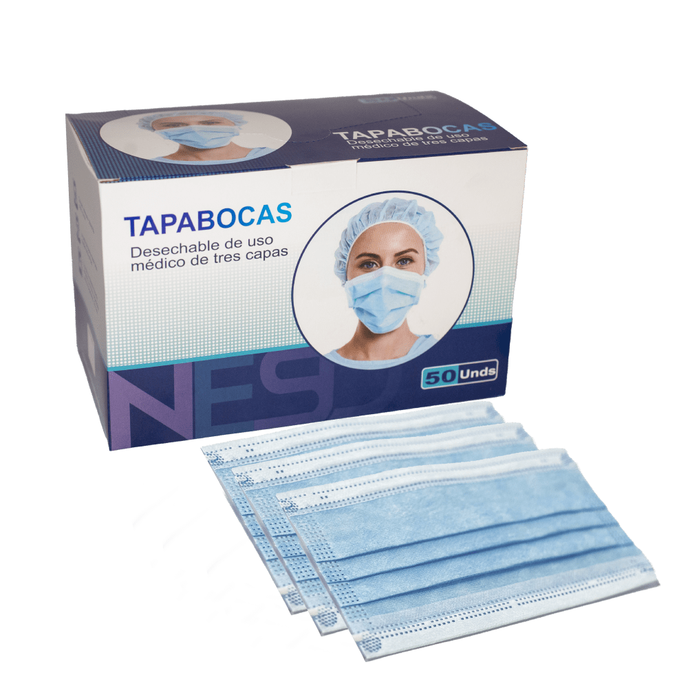 TAPABOCAS TERMOSELLADO MEDICO NESD