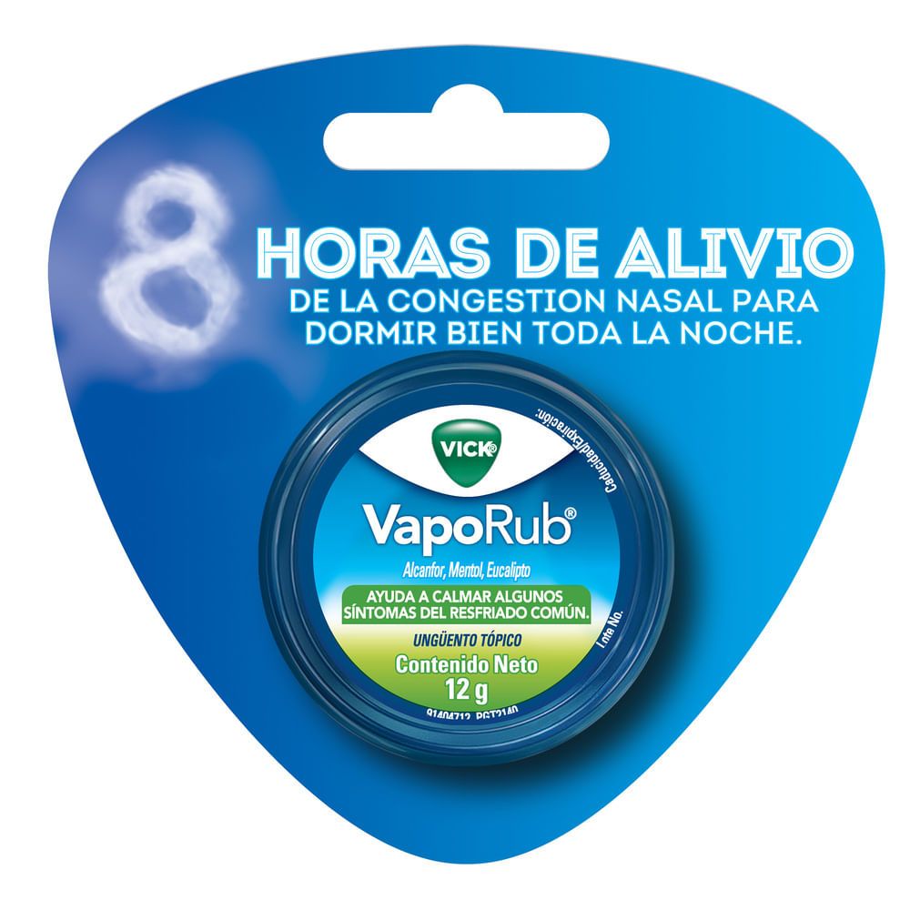 VICK VAPORUB UNGUENTO MENTOL EUCALIPTO Y ALCANFOR