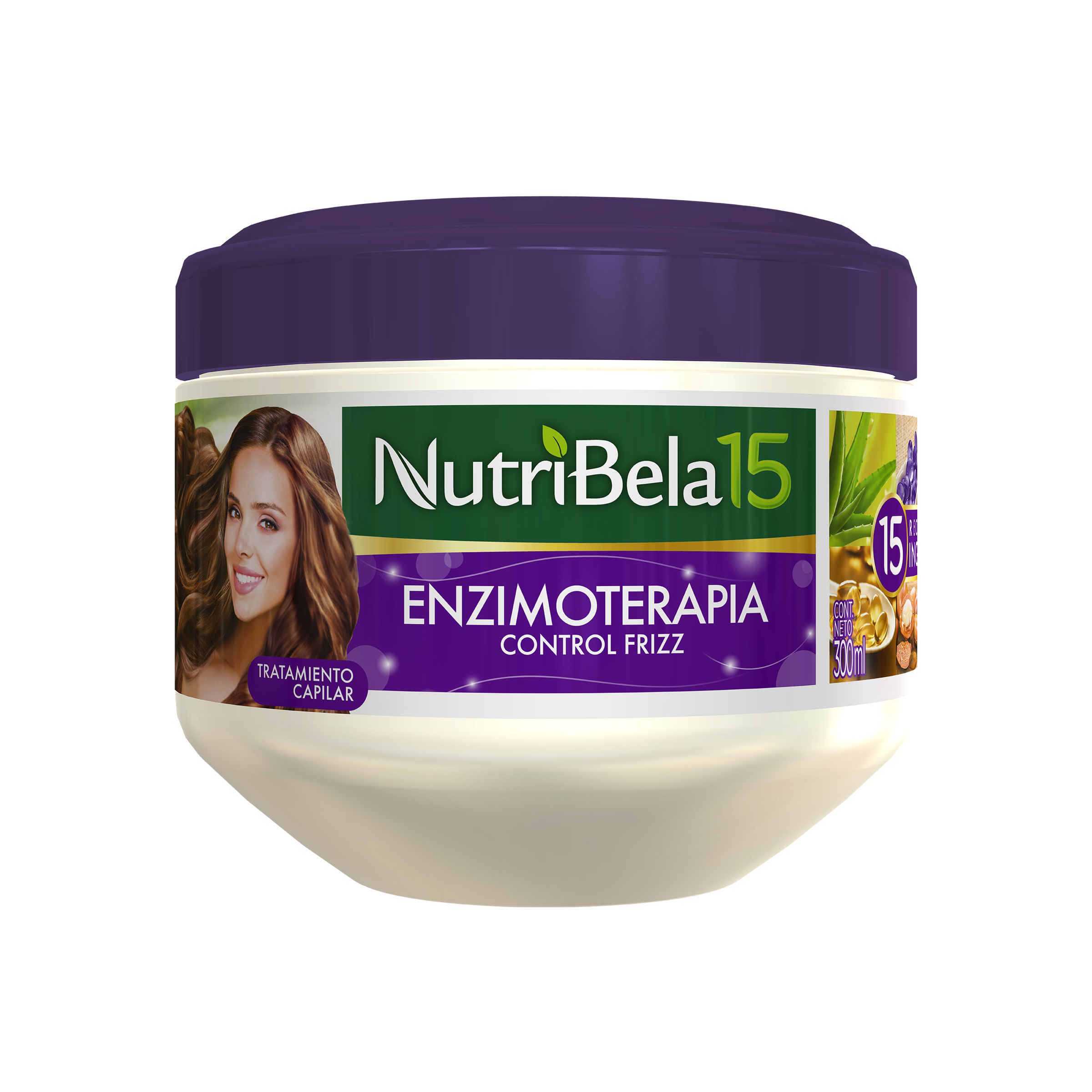 Tratamiento Nutribela 15 Enzimoterapia Control Frizz