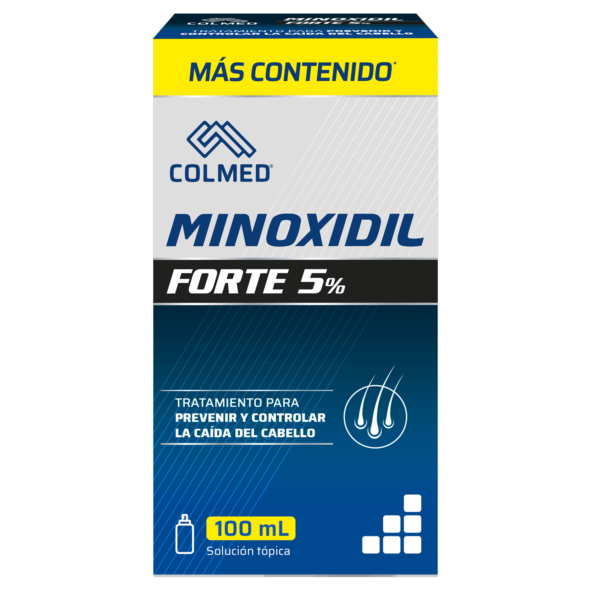 MINOXIDIL FORTE 5% COLMED
