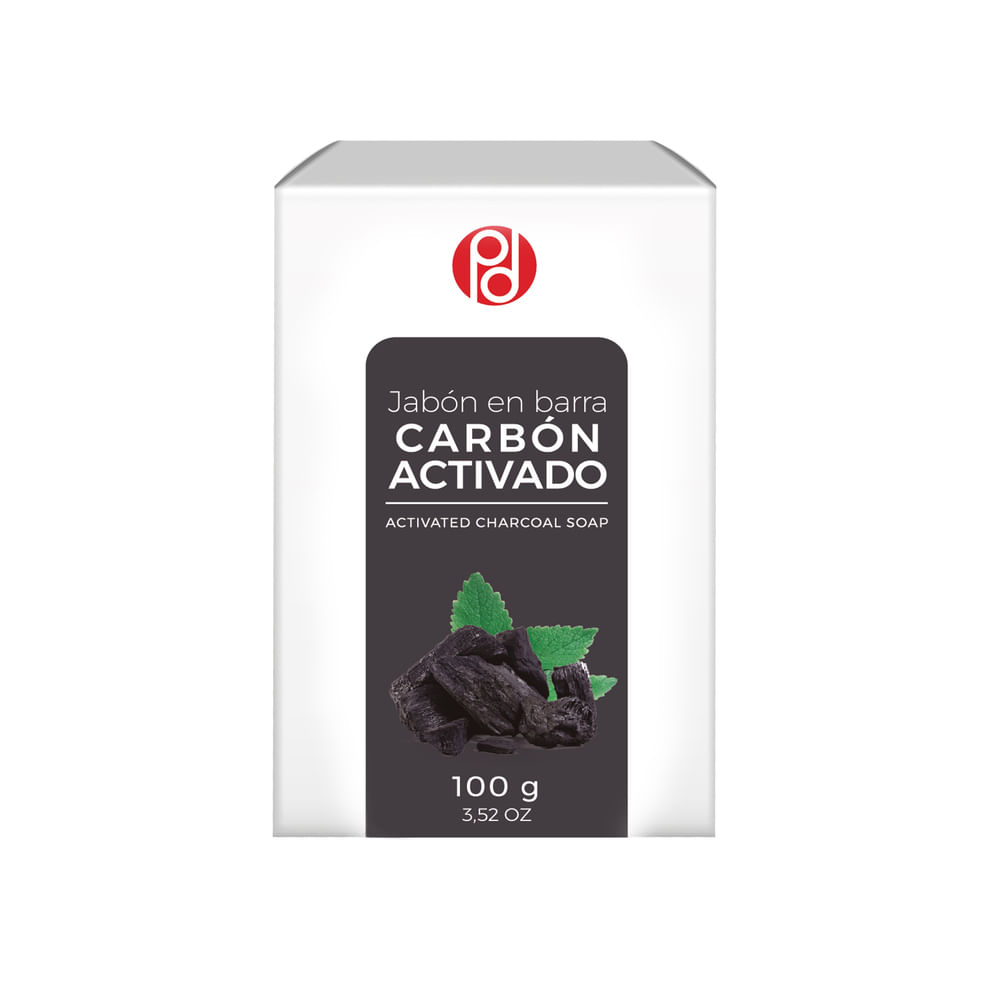 JABON DE CARBON ACTIVADO DROGAM