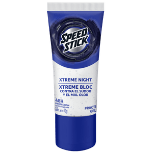 Desodorante Speed Stick Xtreme Night Gel Practitubo X 70 Grs