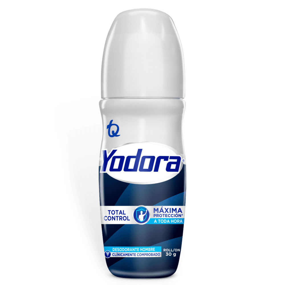 DESODORANTE YODORA MINI ROLLON TOTAL CONTROL HOMBRE