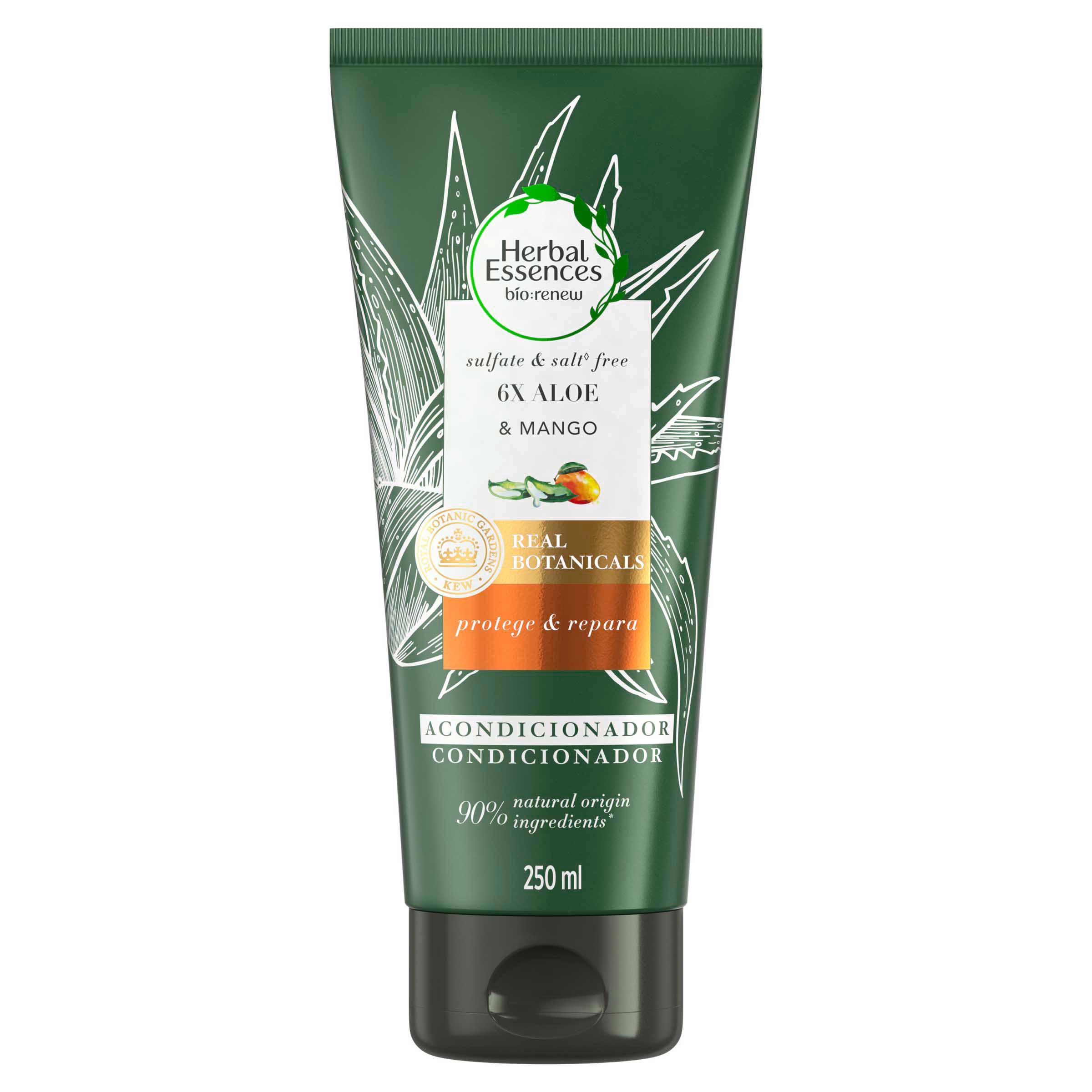 Acondicionador Herbal Essences Bio Renew 6X Aloe y Mango Protege y Repara Rinse