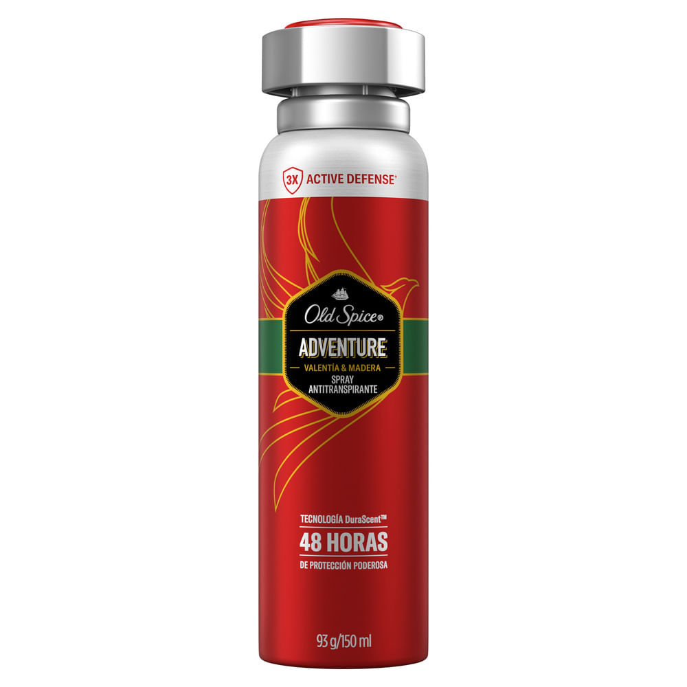 Desodorante Antitranspirante Hombre Old Spice Adventure Aerosol