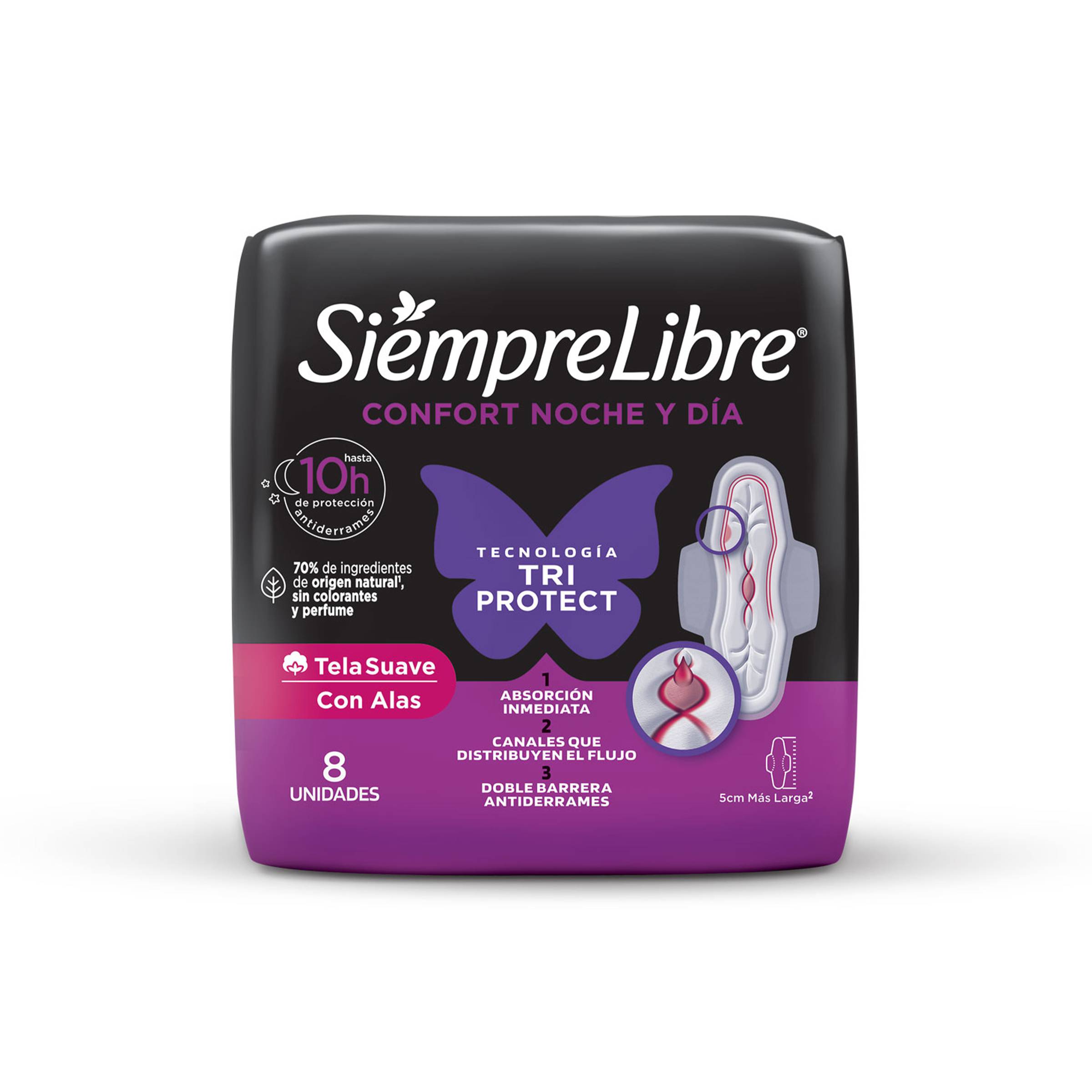 TOALLA HIGIENICA STAYFREE ADAPT PLUS NOCHE Y DIA