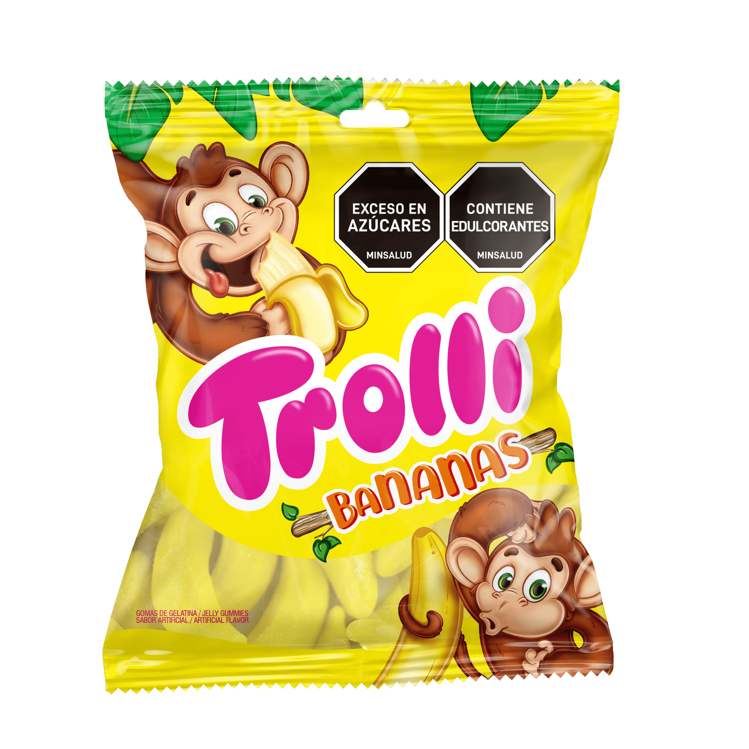 GOMAS TROLLI BANANAS