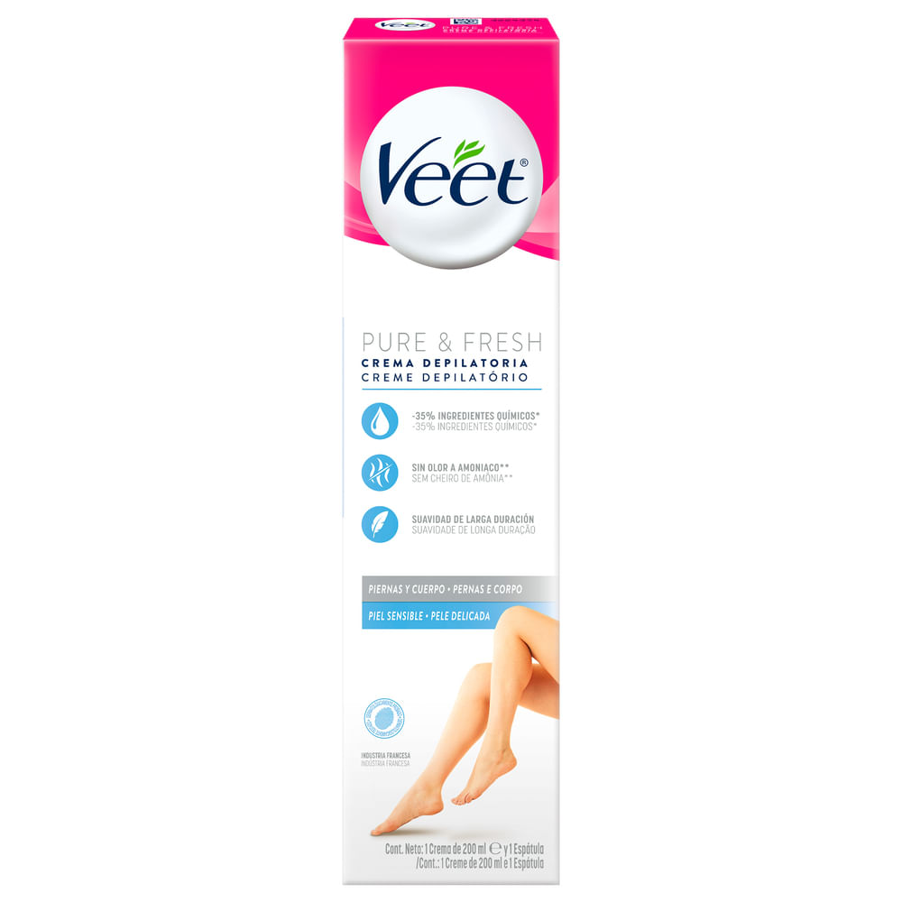 Crema Veet Depiladora Piel Sensible