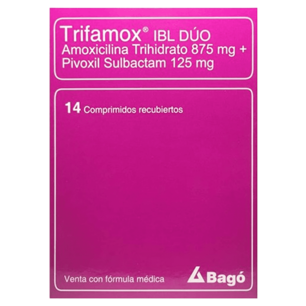 TRIFAMOX IBL DUO 875/125 MG