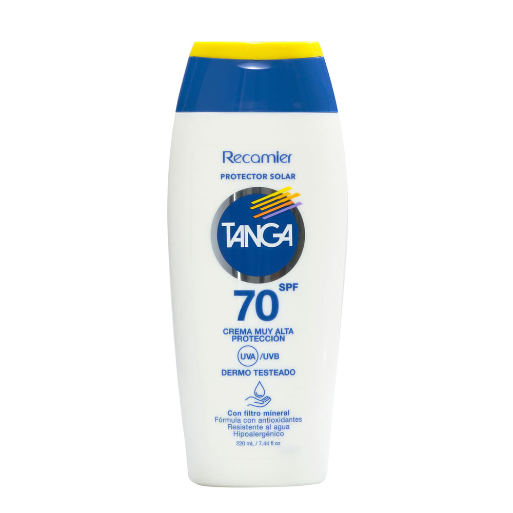 BLOQUEADOR TANGA SPF 70 ADULTOS CREMA