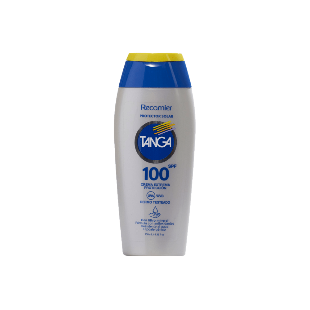 BLOQUEADOR TANGA SPF 100 ADULTO CREMA