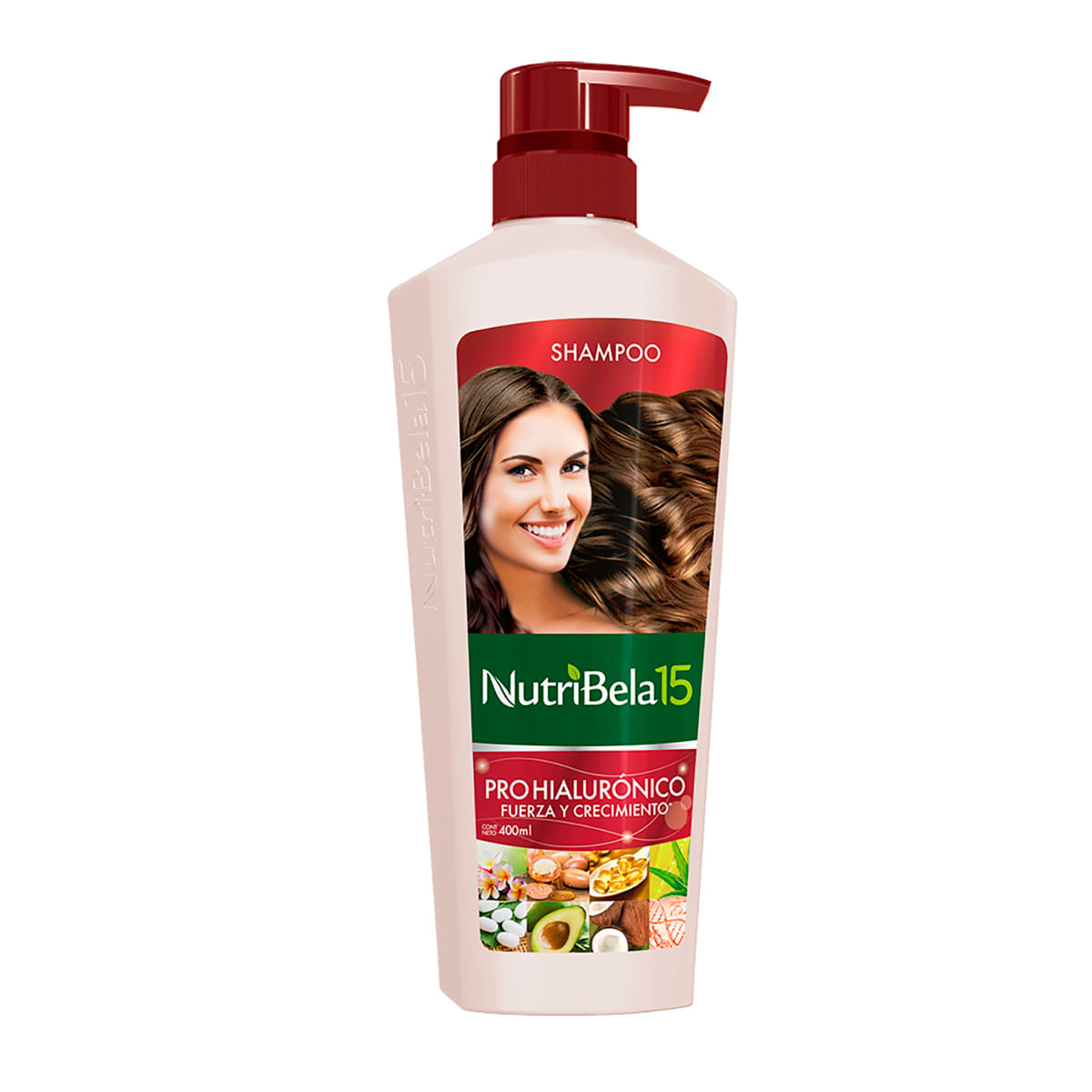 Champu Nutribela 15 Prohialuronico Fuerza Crecimiento