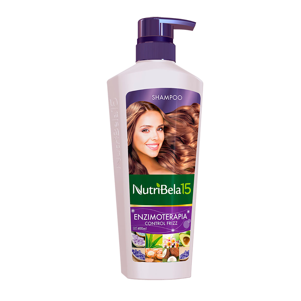 Champu Nutribela 15 Enzimoterapia Control Frizz