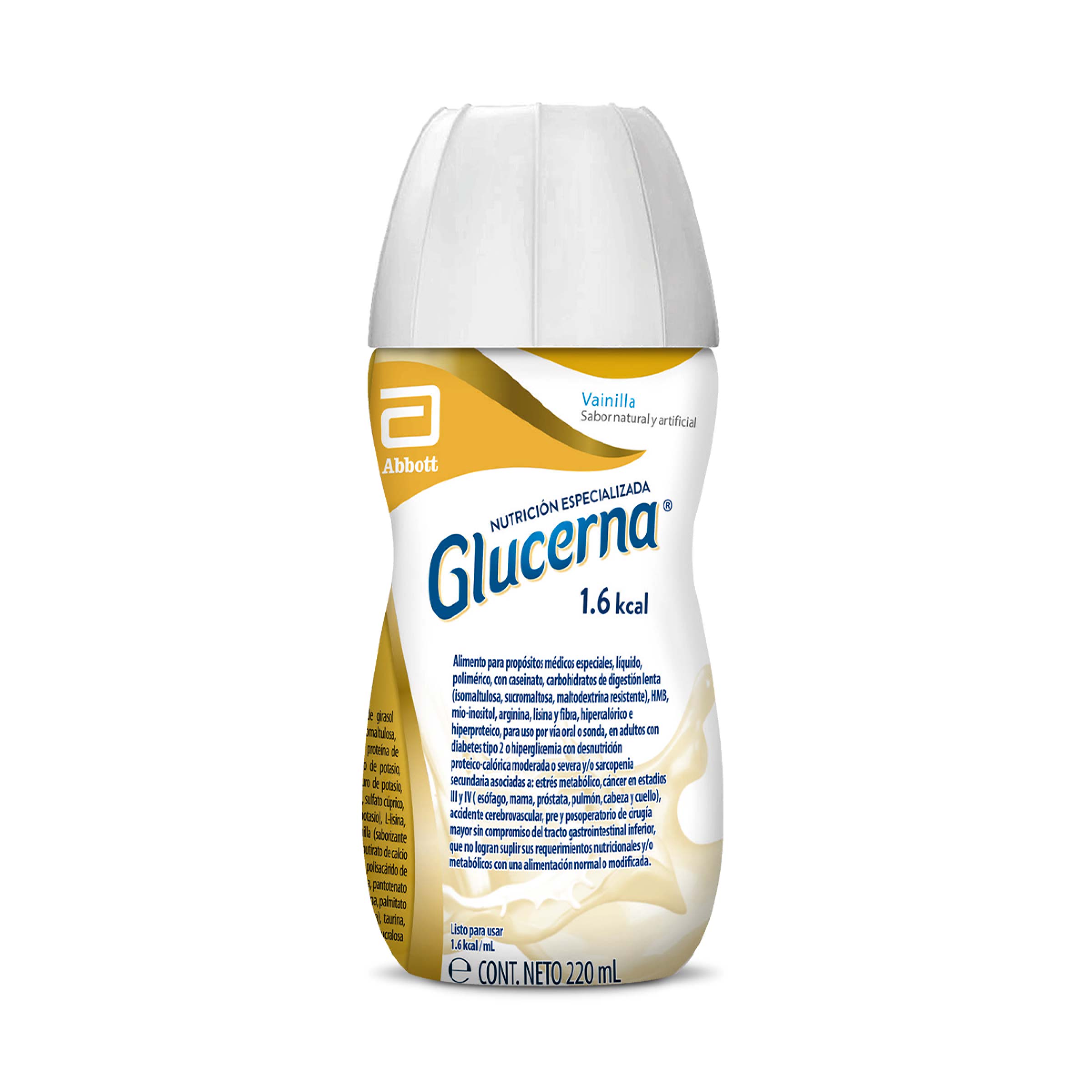 GLUCERNA 1.6 KCAL SABOR A VAINILLA