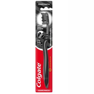 Cepillo Dental Colgate Zigzag Carbon Suave