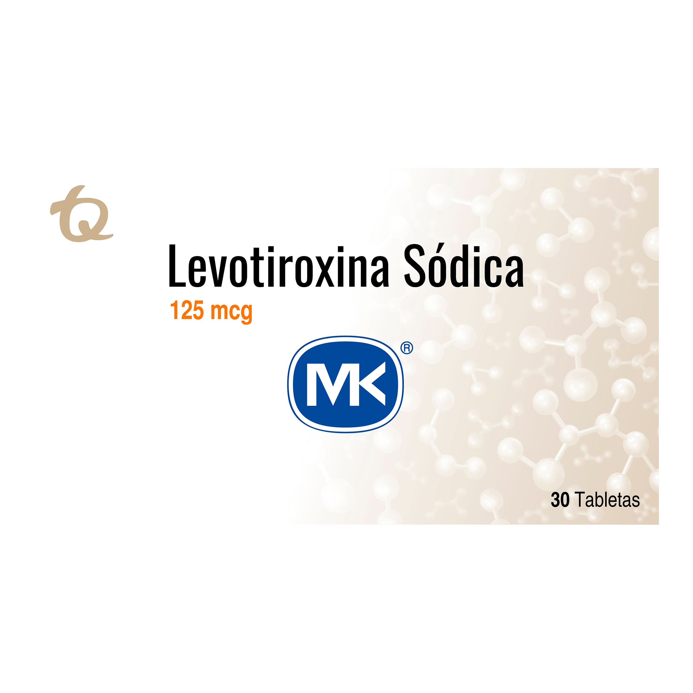 LEVOTIROXINA MK 125 MCG