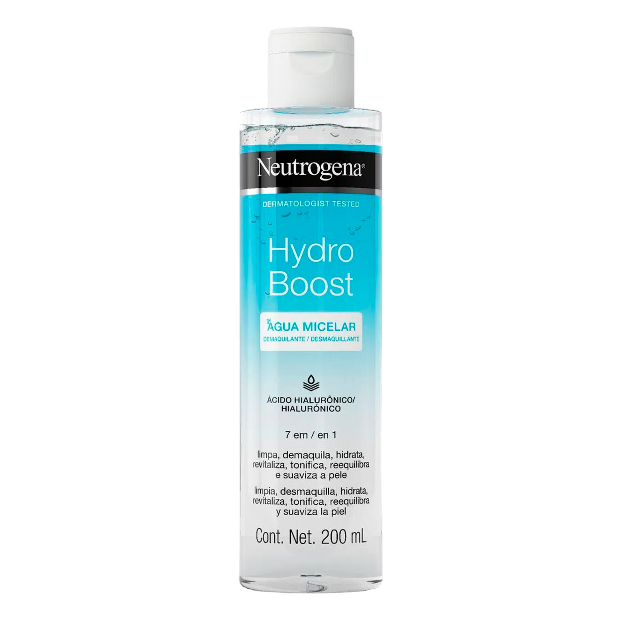 AGUA NEUTROGENA MICELAR ACIDO HIALURONICO HYDRO BOOST