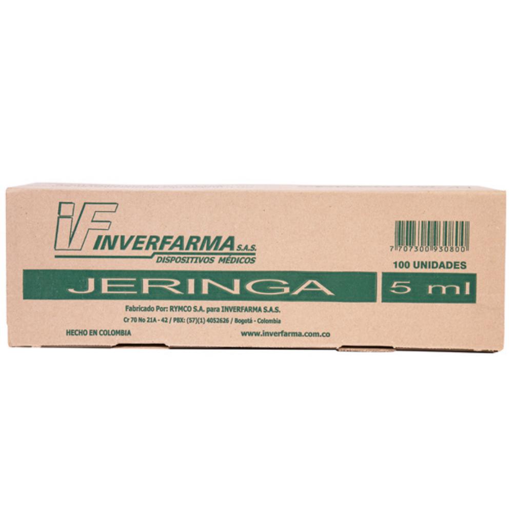 JERINGA INVERFARMA 5 ML 3P
