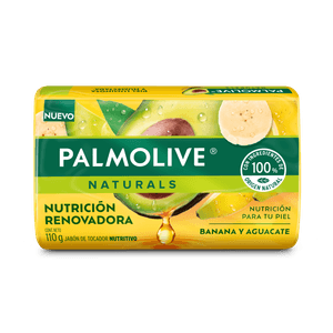 Jabon Palmolive Barra Banano Y Aguacate X 110 gr