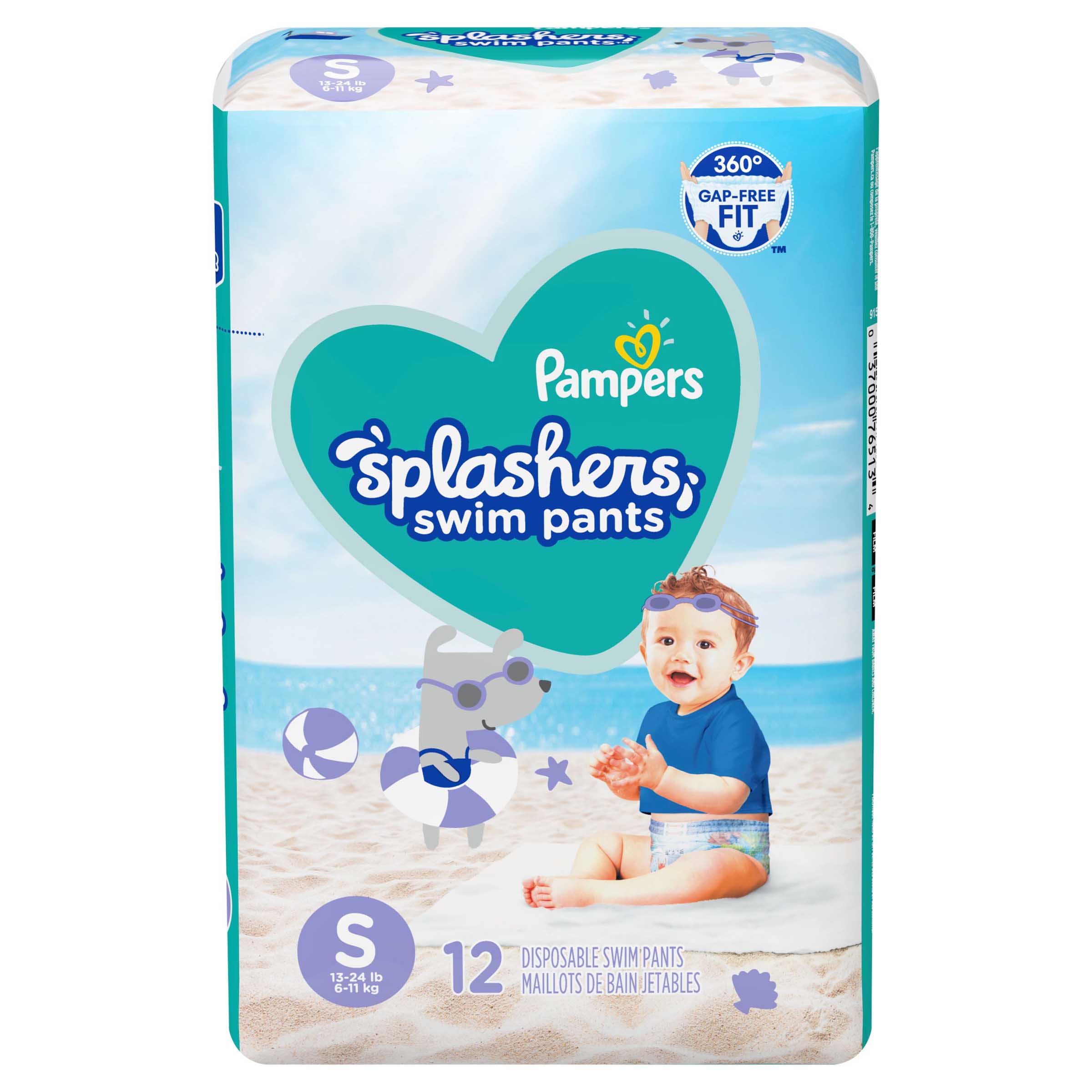 Pañales Pampers Splashers para Nadar Talla 3