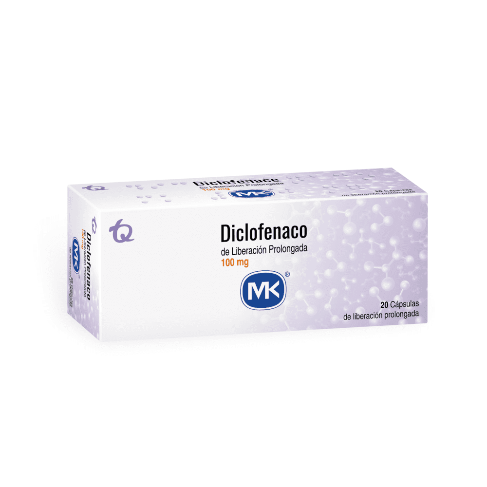 DICLOFENACO RET 100 MG (MK)