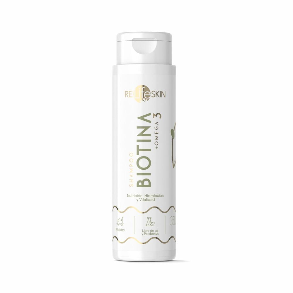 CHAMPU BIOTINA Y OMEGA RELIFE SKIN